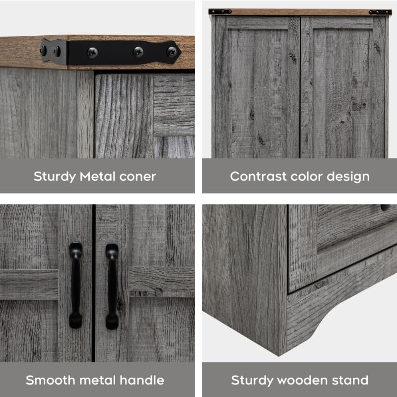 71" Modern Wooden Armoire Wardrobe Closet